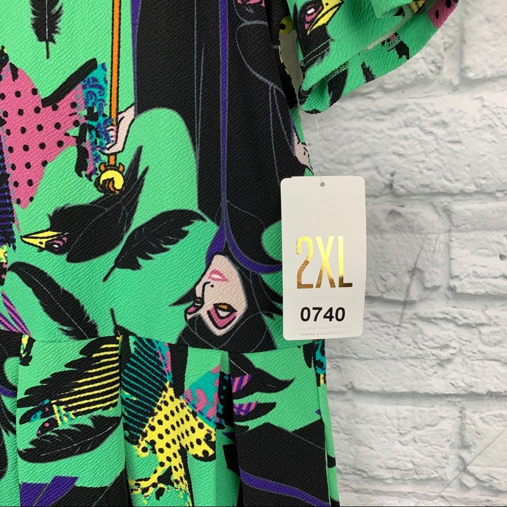 LuLaRoe Disney Villains “Maleficent” Amelia dress - Picture 3 of 4